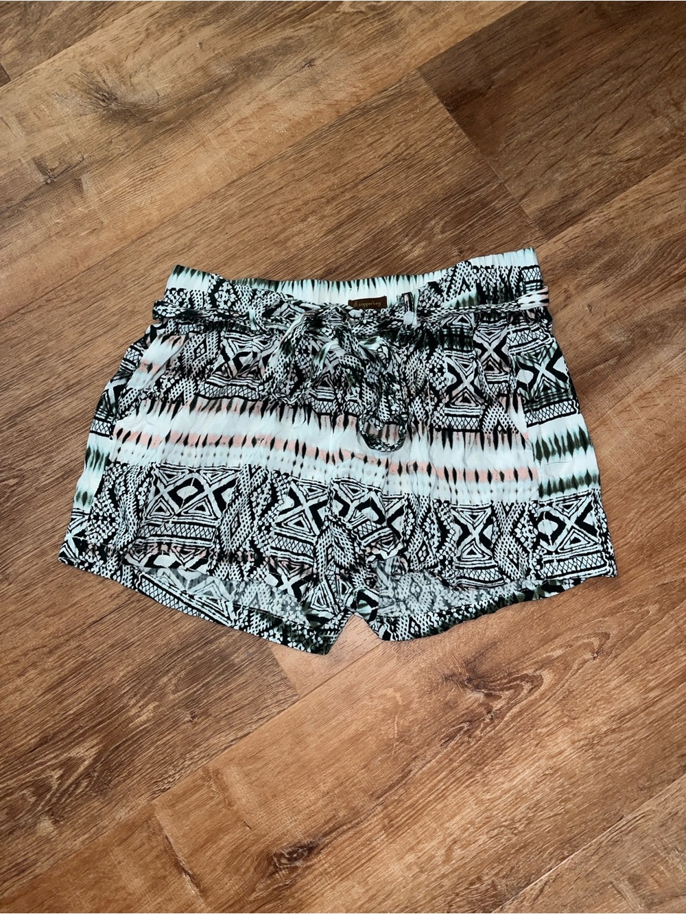Copper Key Printed Shorts